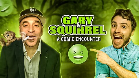 Gary Smokes Cannabis with a Squirrel? A Laugh-Out-Loud Encounter You Can't Miss!