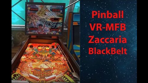 Pinball VR: MFN Zaccaria - Blackbelt - [00015]