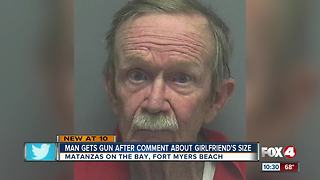 Man gets gun after comment about girlfriend's sizeoo