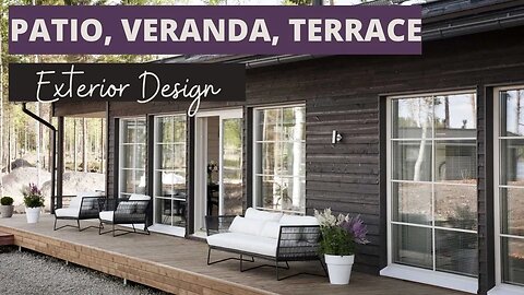 Patio, Veranda, Terrace - Design Ideas 2023 | Home Exterior Design Ideas
