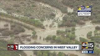 Flooding from winter storms continues to close roadways