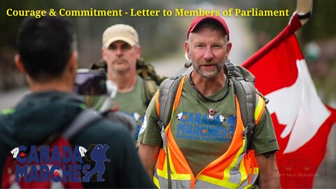 Canada Marches - Courage & Commitment: Letter to Members of Parliament