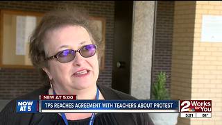 TPS board introduces resolution supporting teacher protests