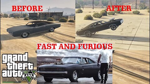 MODIF MOBIL LEGENDS FAST AND FURIOUS | GTA V GAMEPLAY