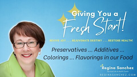 Preservatives ... Additives ... Colorings ... Flavorings in our food!