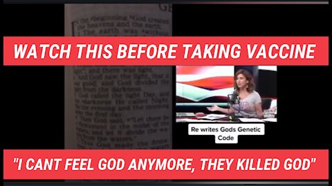 Covid vaccine kills God says trial patient