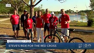 Steve Weagle, Red Cross conclude another ride
