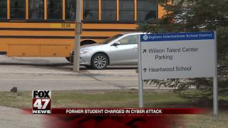 Former student charged In cyber attack