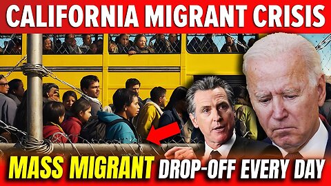 It Begins… California Migrant Crisis 🔥 Mass Migrant Drop-off Every Day 🚨 Texas Border Migrant Crisis