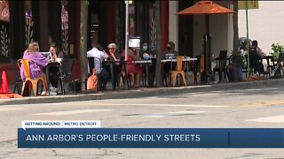 Ann Arbor's 'People-Friendly Streets' will help bikers & walkers social distance