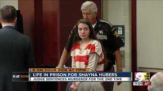 Life in prison for Shayna Hubers