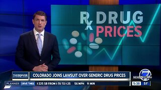 Colorado joins lawsuit over generic drug prices