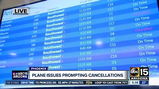 Southwest issues prompt flight cancellations