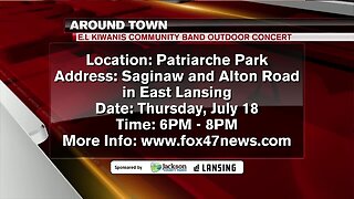 Around Town - East Lansing Kiwanis Community Band Concert - 7/17/109