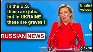In the U.S. these are jobs, but in Ukraine these are graves! Zakharova, Russia
