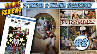 Wullie Reviews DC Heroes & Villains Collection #2 Harley Quinn!