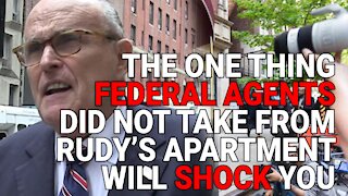 THE ONE THING FEDERAL AGENTS DID NOT TAKE FROM RUDY’S APARTMENT WILL SHOCK YOU