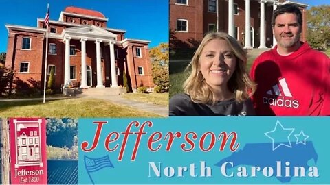 Jefferson, North Carolina: First Town In The US Named For Thomas Jefferson