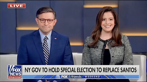 Elise and Speaker Mike Johnson Join Fox and Friends 12.02.2023