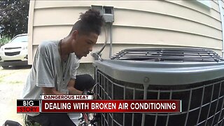 Dealing with broken air conditioning