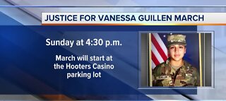 Justice for Vanessa Guillen march