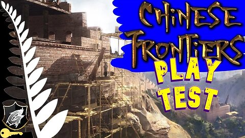 I'm building the great wall in Chinese Frontiers ⭐ Play test (Pt1)✅ first impressions #LiveStream