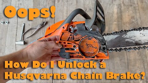 How to Unlock a Husqvarna Chain Brake