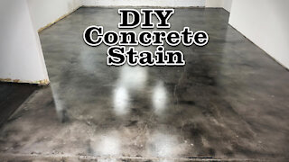 🧰 DIY Concrete Stain