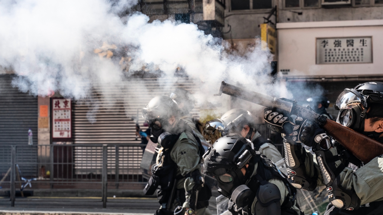 Hong Kong Protest Descends Into Chaos As Man Is Lit On Fire