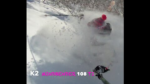 SKIER'S MINDBENDER- K2 SKIS- SKI JAPAN