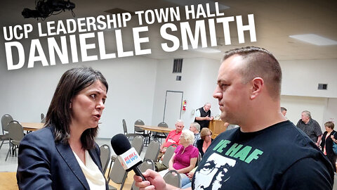 Reactions from United Conservative Party leadership town hall with Danielle Smith from Enchant, AB