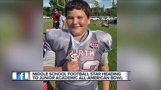 Local 7th grader chosen to play in Junior Academic All-American Bowl
