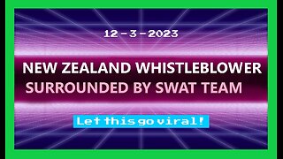 12-3-2023 WHISTLEBLOWERS HOUSE SURROUNDED BY SWAT TEAM