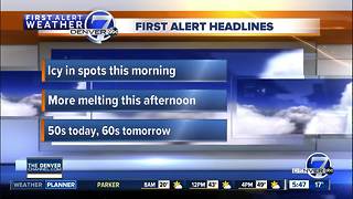 Tuesday morning forecast