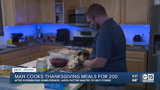 Valley man cooks Thanksgiving meals for 200