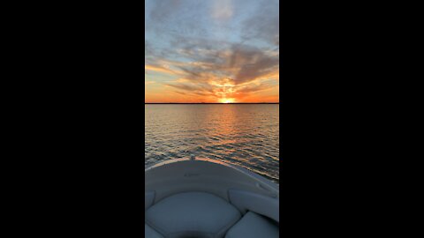 Beautiful Sunset Boat Ride