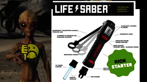 EEVblog #1251 - LifeSaber Kickstarter - A Master of None FAIL