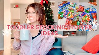 TODDLER STOCKING STUFFER IDEAS | WHAT WE GOT OUR KIDS FOR CHRISTMAS | WHATS IN OUR KIDS STOCKINGS