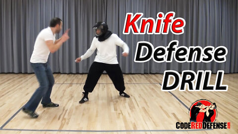 Knife Defense Parrying and Striking Drill