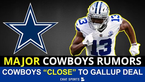 Michael Gallup "Close” To Contract Extension With Cowboys | MAJOR Dallas Cowboys Rumors Today