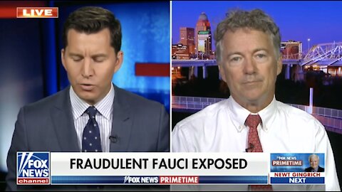 Dr. Rand Paul was Right, Fauci was Wrong - October 21, 2021