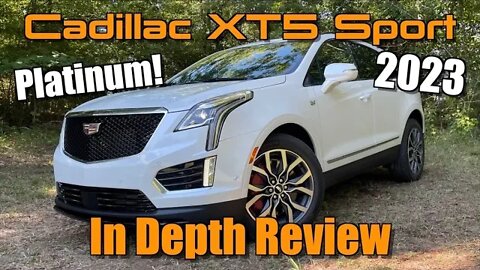2023 Cadillac XT5 Sport Platinum: Start Up, Test Drive & In Depth Review
