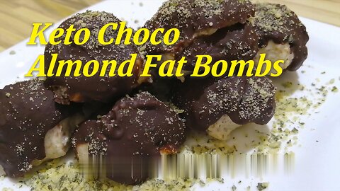Keto Choco Almond Fat Bombs | Indulgent Low-Carb Treat