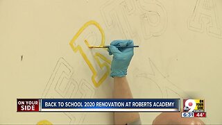 Back to school 2020 renovations at Roberts Academy