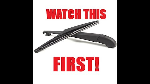 Don't Touch Rear Wiper Blade or Arm Until You Watch this! How to! Jeep