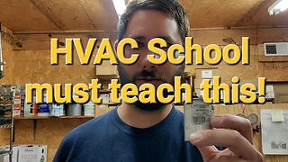 What should hvac school be teaching?