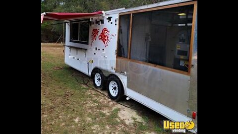 2017 Freedom 8.5' x 21' Barbecue Concession Trailer with 7' Porch for Sale in Georgia