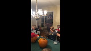 Halloween surprise