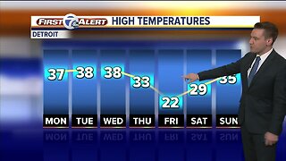 Metro Detroit Forecast: Patchy fog, above-average temps today