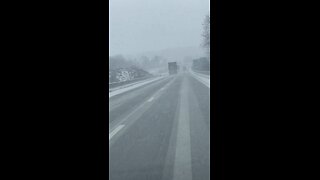 Nasty snow on highways